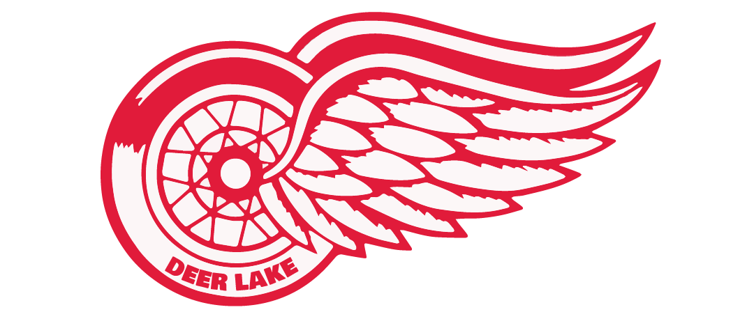Deer Lake Red Wings logo